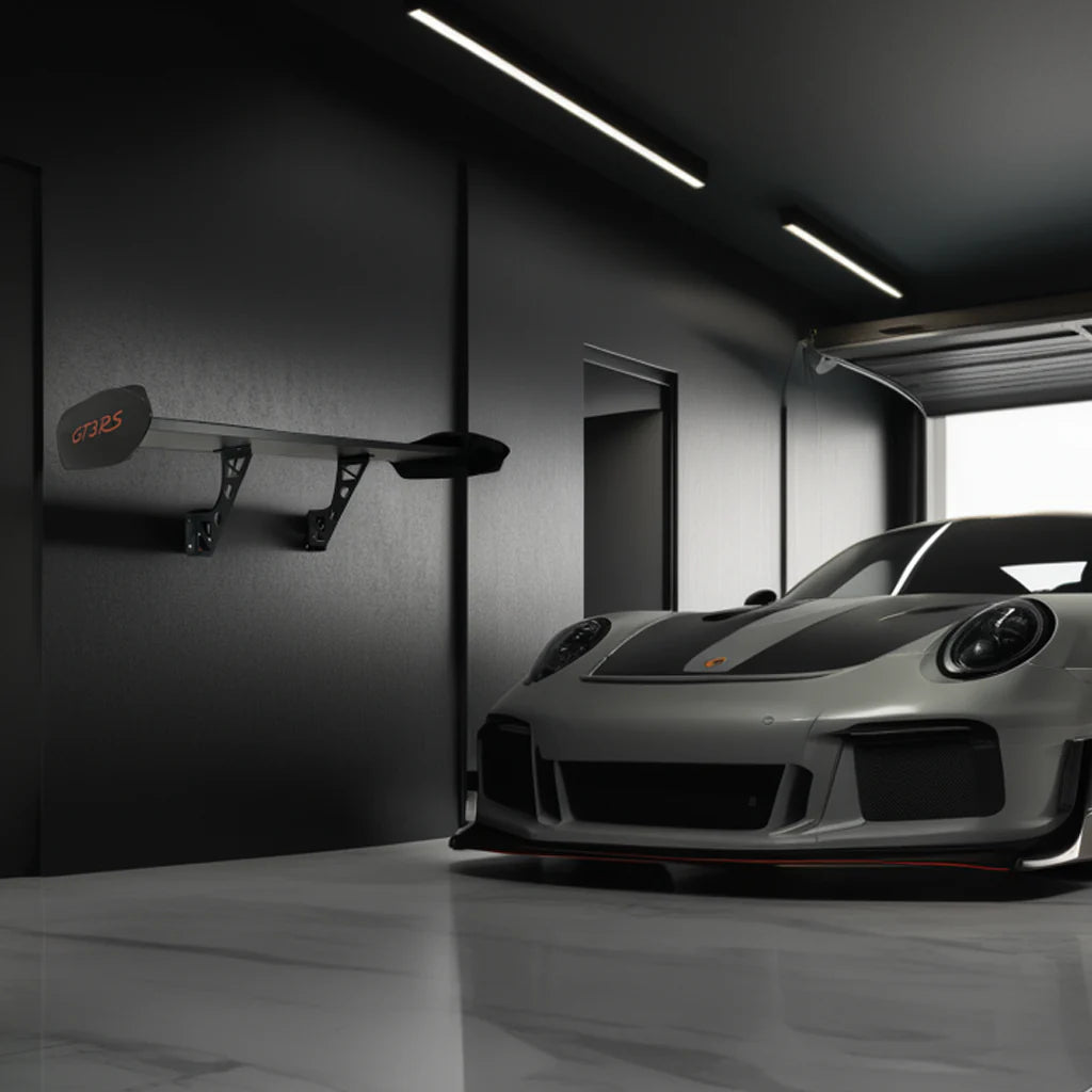 Porsche GT3 RS Heckflügel-Regal